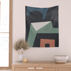 Modern Abstract Art 21 Wall Tapestry Gallery Image 2