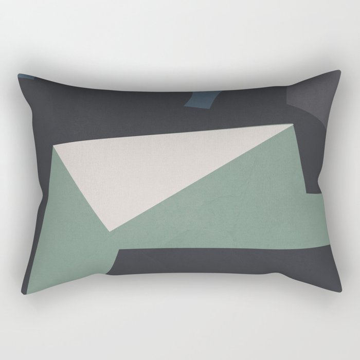 Modern Abstract Art 21 Rectangular Pillow Gallery Image 2