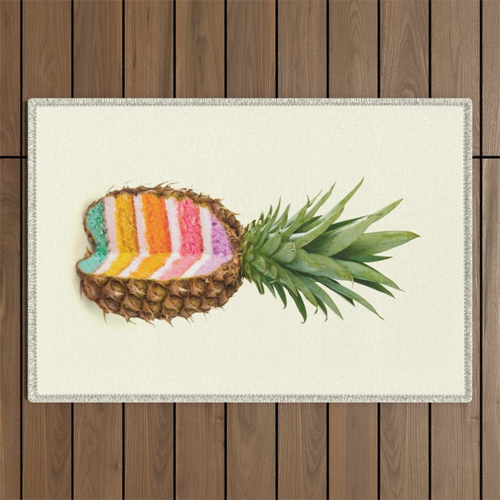 PINEAPPLE CAKE Outdoor Rug Gallery Image 1