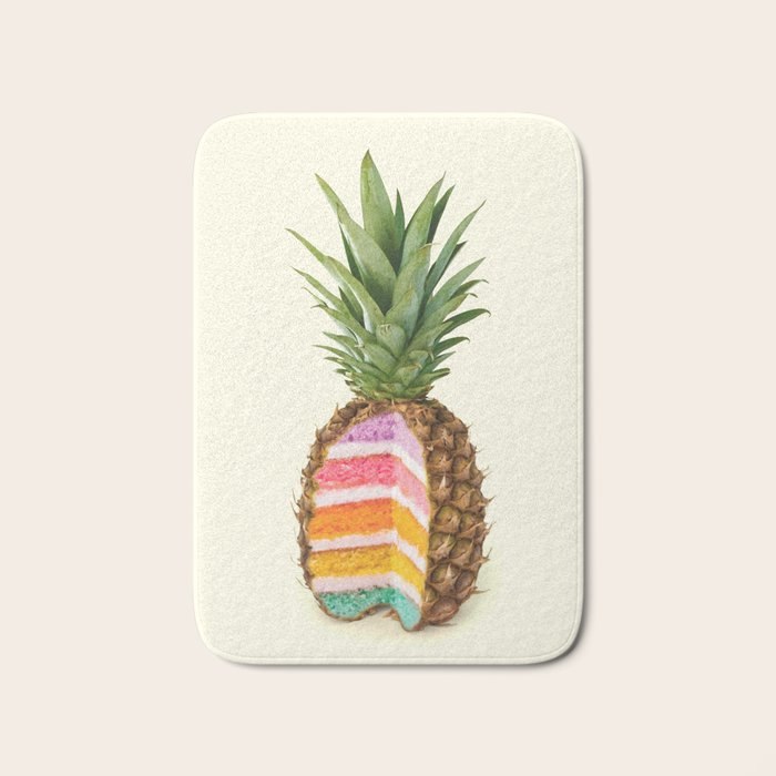PINEAPPLE CAKE Bath Mat Gallery Image 1