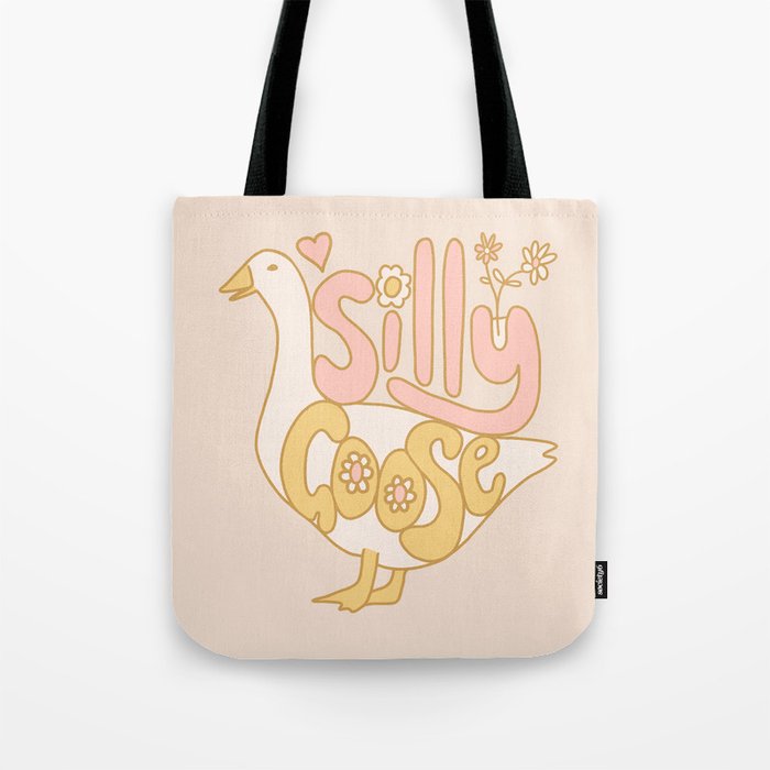 What a silly goose! Tote Bag Gallery Image 1