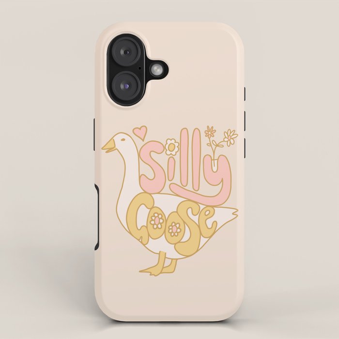 What A Silly Goose! Iphone Case Gallery Image 1