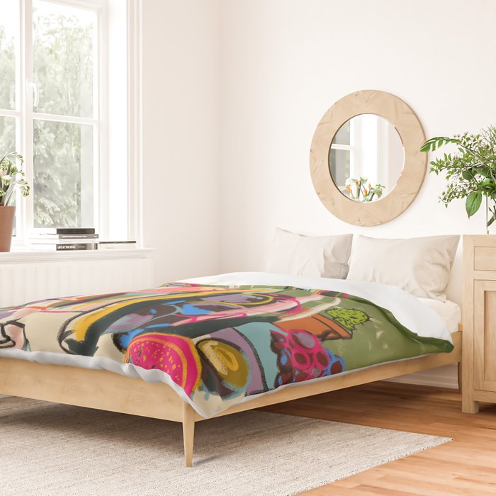 STILL LIFE WITH DRAGON FRUIT Duvet Cover Gallery Image 2