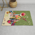 STILL LIFE WITH DRAGON FRUIT Rug Gallery Image 1