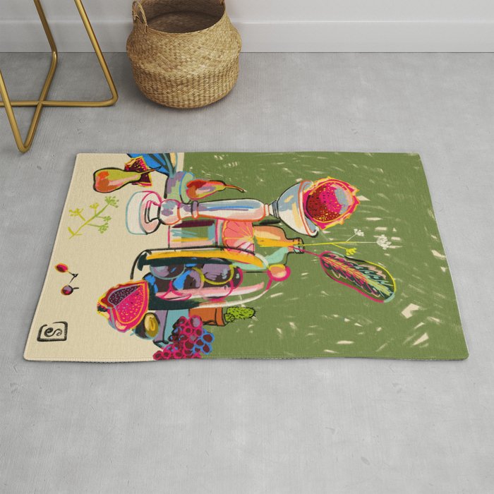 STILL LIFE WITH DRAGON FRUIT Rug Gallery Image 1