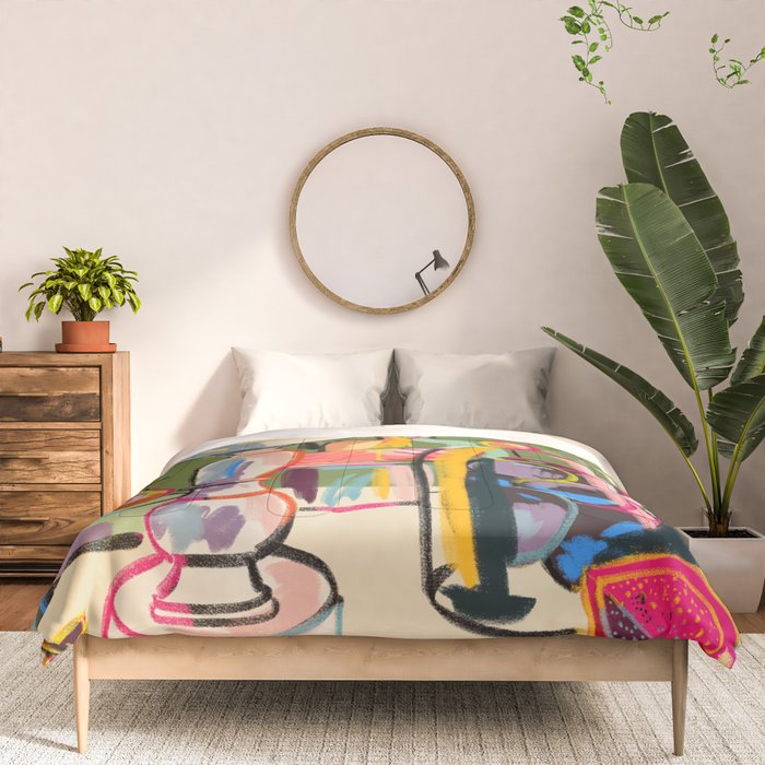 STILL LIFE WITH DRAGON FRUIT Comforter Gallery Image 3