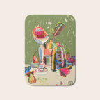 STILL LIFE WITH DRAGON FRUIT Bath Mat Gallery Image 1