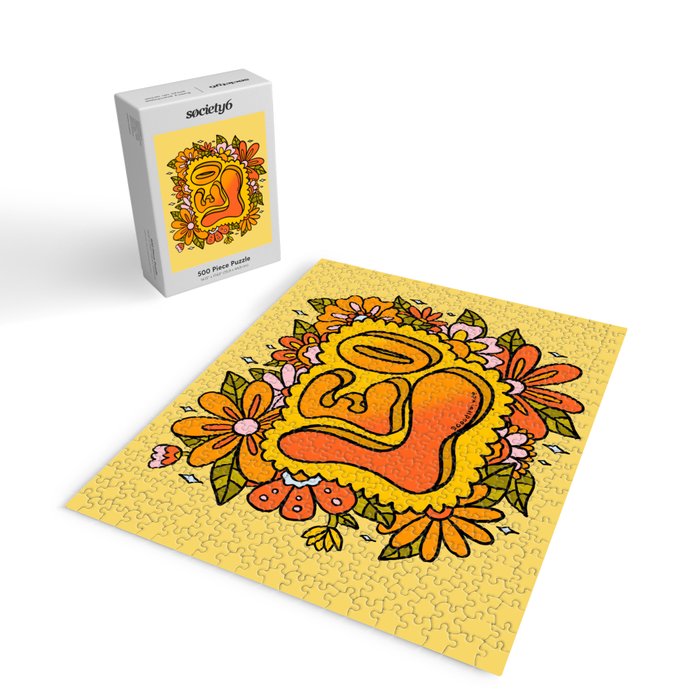 Leo Flowers Jigsaw Puzzle Gallery Image 2