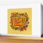 Leo Flowers Wall Mural Gallery Image 2