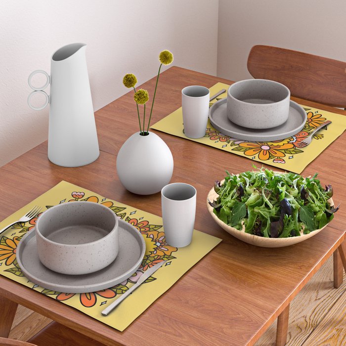 Leo Flowers Placemat Gallery Image 2