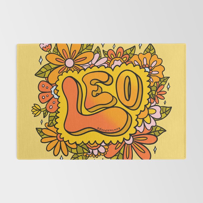 Leo Flowers Rug Gallery Image 2