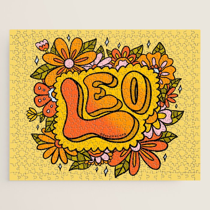 Leo Flowers Jigsaw Puzzle Gallery Image 1