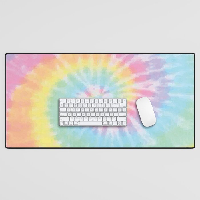 Pastel Tie Dye Desk Mat Gallery Image 1