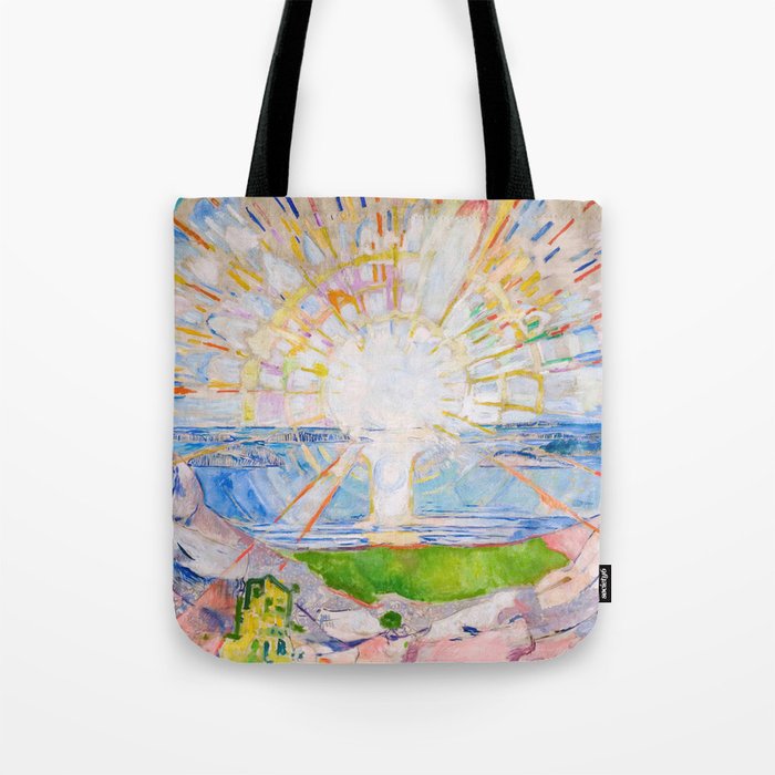 The Sun 1911 Edvard Munch Tote Bag Gallery Image 1