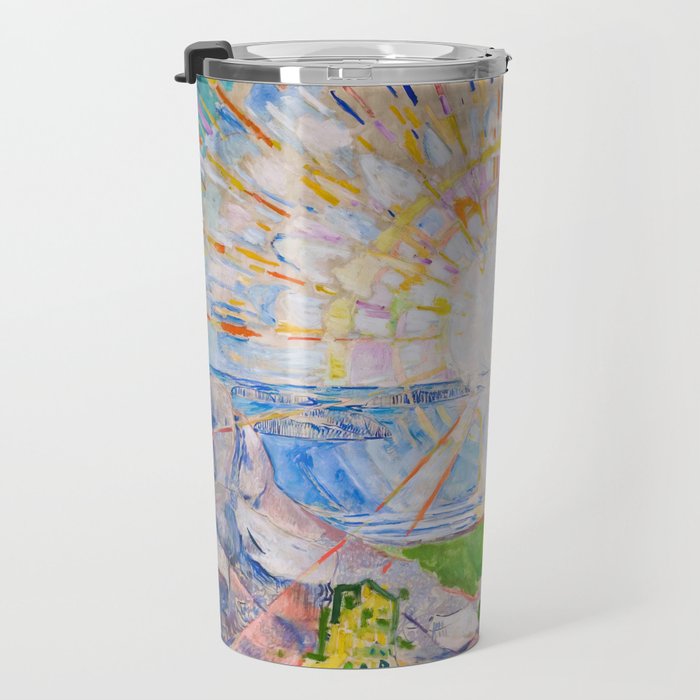 The Sun 1911 Edvard Munch Travel Mug Gallery Image 3