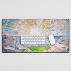 The Sun 1911 Edvard Munch Desk Mat Gallery Image 1
