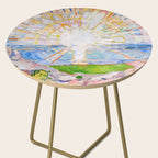 The Sun 1911 Edvard Munch Side Table Gallery Image 2