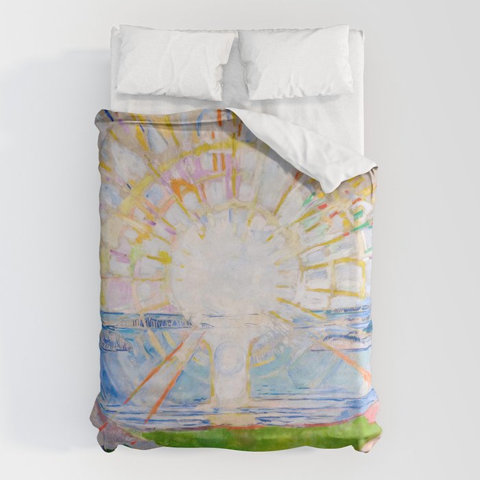 The Sun 1911 Edvard Munch Duvet Cover Gallery Image 6