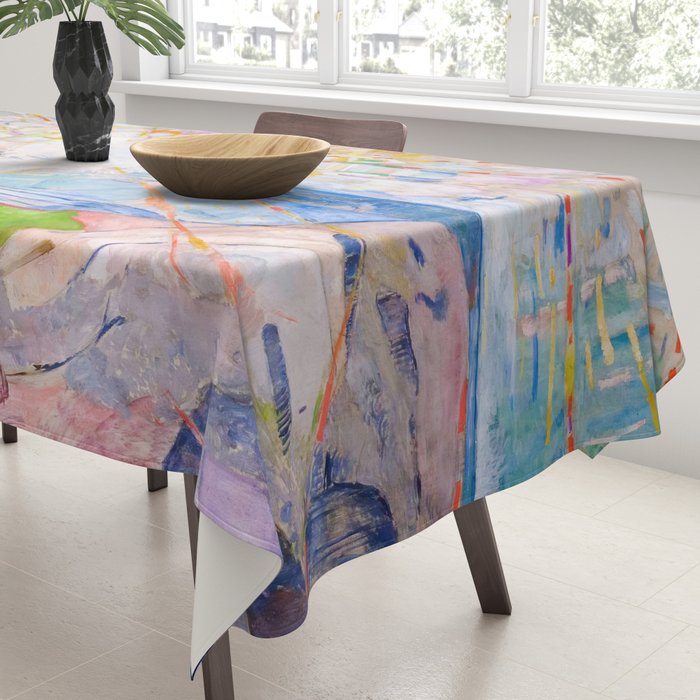 The Sun 1911 Edvard Munch Tablecloth Gallery Image 3