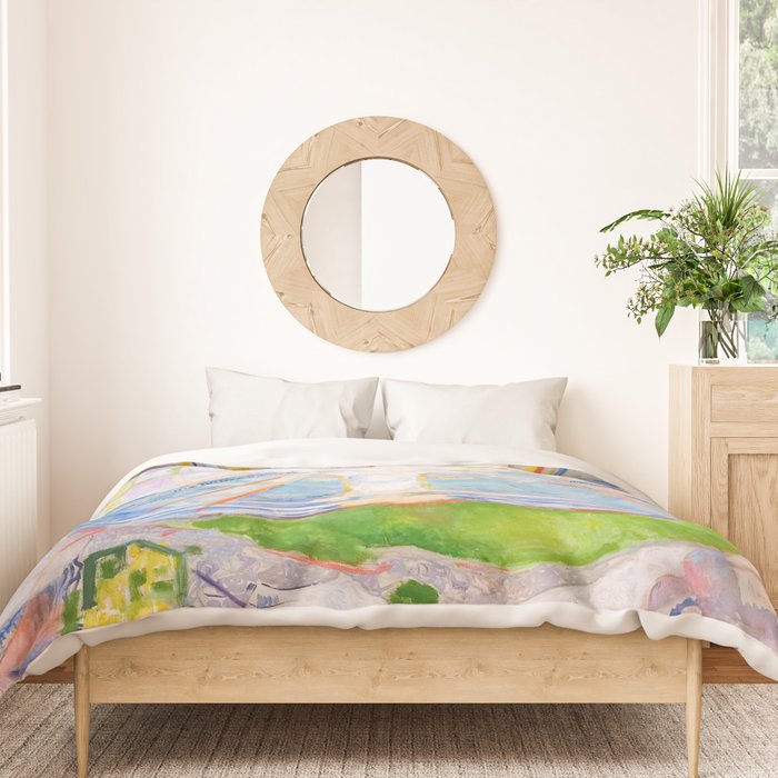 The Sun 1911 Edvard Munch Duvet Cover Gallery Image 3