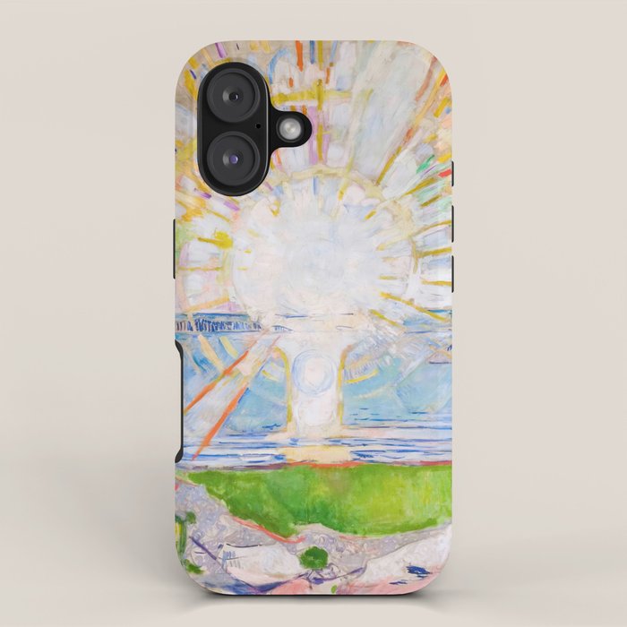 The Sun 1911 Edvard Munch iPhone Case Gallery Image 1