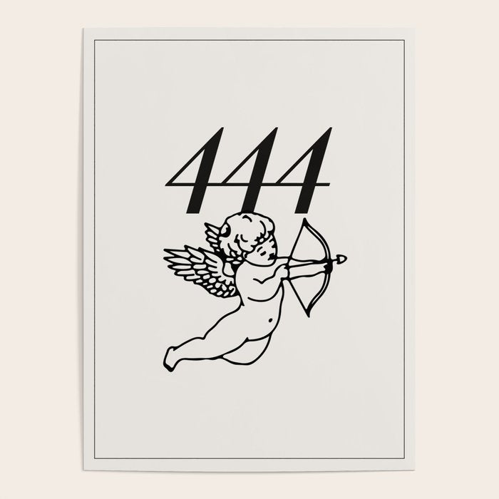 Angel Number 444 Poster Gallery Image 4