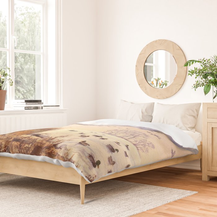 Duck Hunting Times Duvet Cover Gallery Image 2