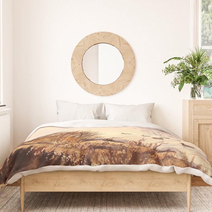 Duck Hunting Times Duvet Cover Gallery Image 3