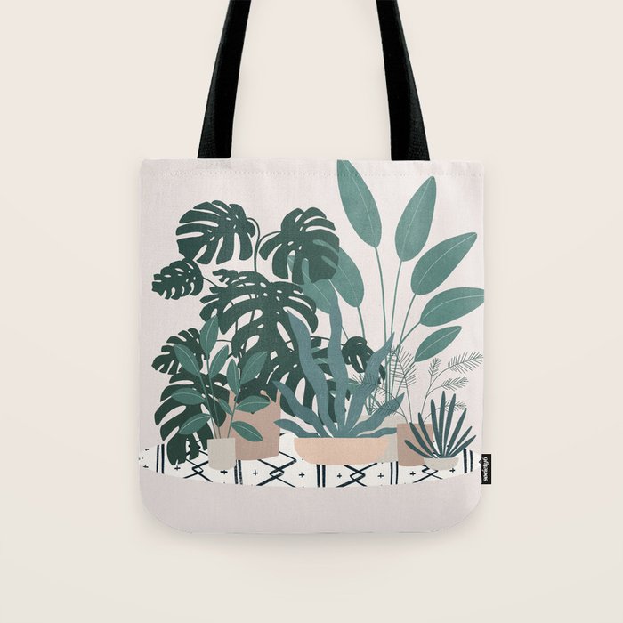 houseplant gang Tote Bag Gallery Image 1