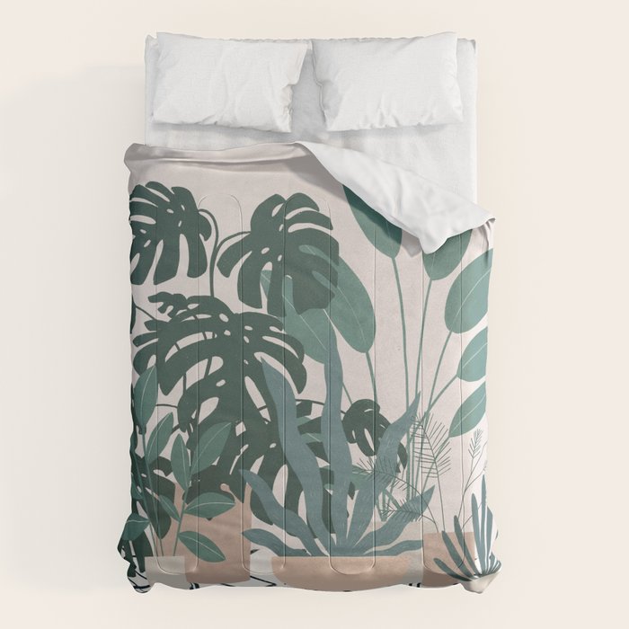 houseplant gang Comforter Gallery Image 6