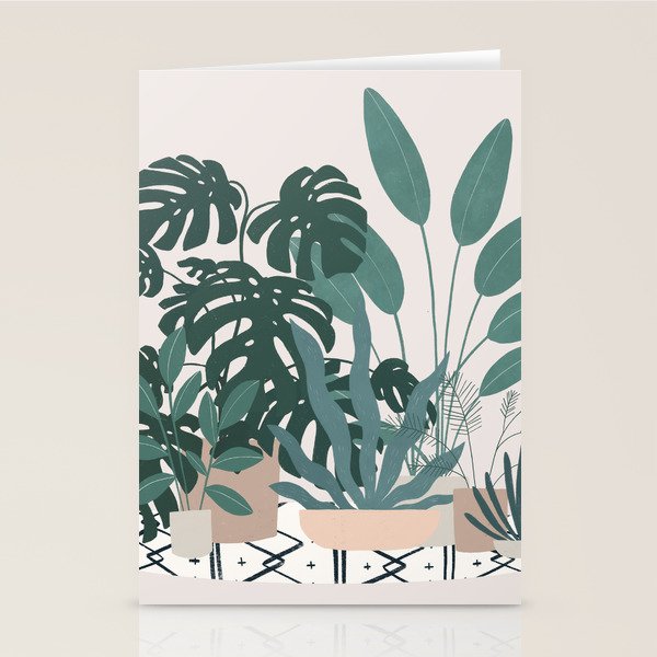 houseplant gang Stationery Card Gallery Image 1