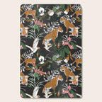 Leopards at night Cutting Board Gallery Image 1