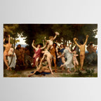 William-Adolphe Bouguereau "The Youth of Bacchus" Tablecloth Gallery Image 2
