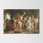 William-Adolphe Bouguereau "The Youth of Bacchus" Rug Gallery Image 2