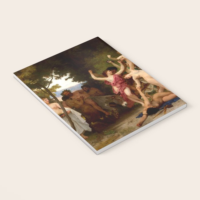 William-Adolphe Bouguereau "The Youth of Bacchus" Notebook Gallery Image 3