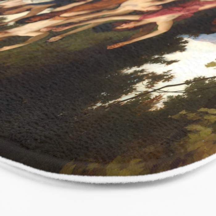 William-Adolphe Bouguereau "The Youth of Bacchus" Bath Mat Gallery Image 3