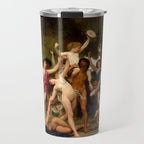 William-Adolphe Bouguereau "The Youth of Bacchus" Travel Mug Gallery Image 1