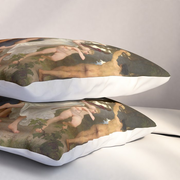 William-Adolphe Bouguereau "The Youth of Bacchus" Pillow Sham Gallery Image 3