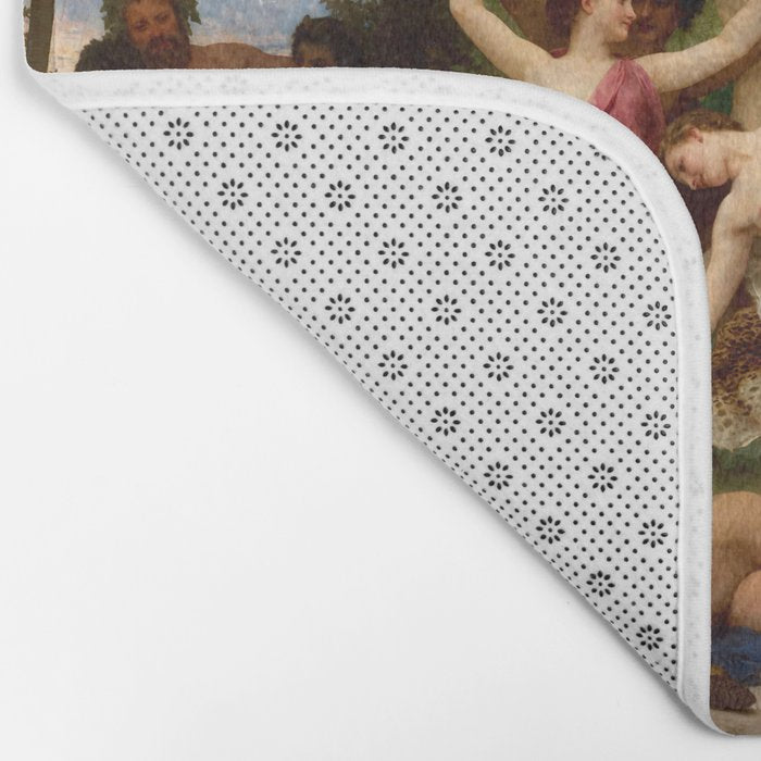 William-Adolphe Bouguereau "The Youth of Bacchus" Bath Mat Gallery Image 2