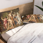 William-Adolphe Bouguereau "The Youth of Bacchus" Pillow Sham Gallery Image 2