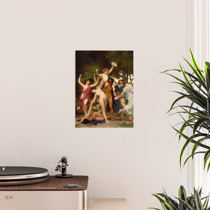 William-Adolphe Bouguereau "The Youth of Bacchus" Poster Gallery Image 2