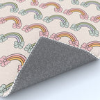 Rainbow Bow Print Rug Gallery Image 4