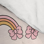 Rainbow Bow Print Comforter Gallery Image 4