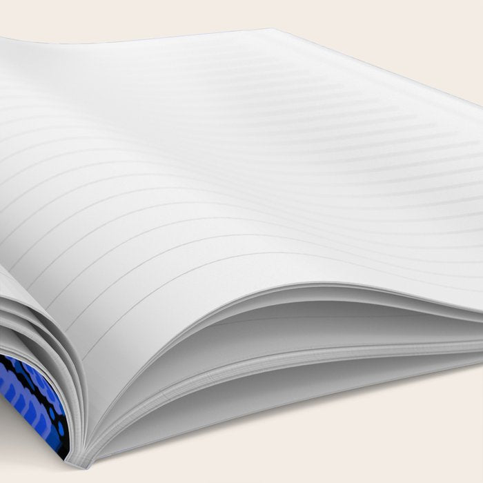 Wildflower Field- Cobalt Blue Notebook Gallery Image 2