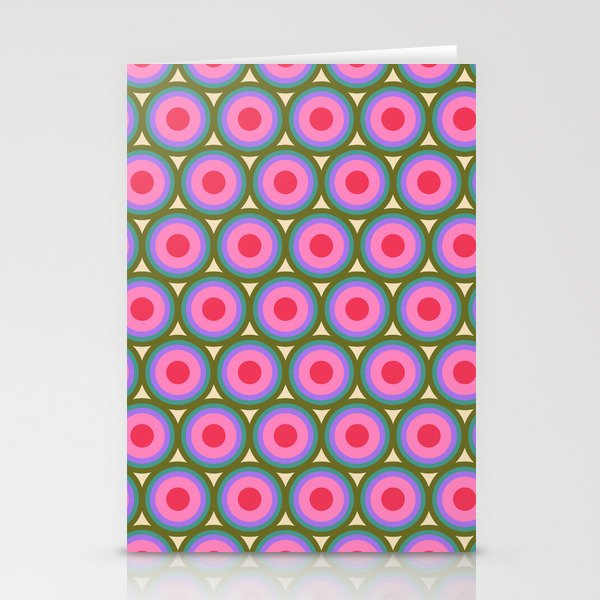 Geometric Mid Century Modern Pattern Stationery Card Gallery Image 2