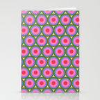 Geometric Mid Century Modern Pattern Stationery Card Gallery Image 2