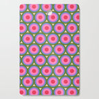 Geometric Mid Century Modern Pattern Cutting Board Gallery Image 1