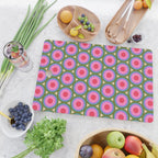 Geometric Mid Century Modern Pattern Cutting Board Gallery Image 2
