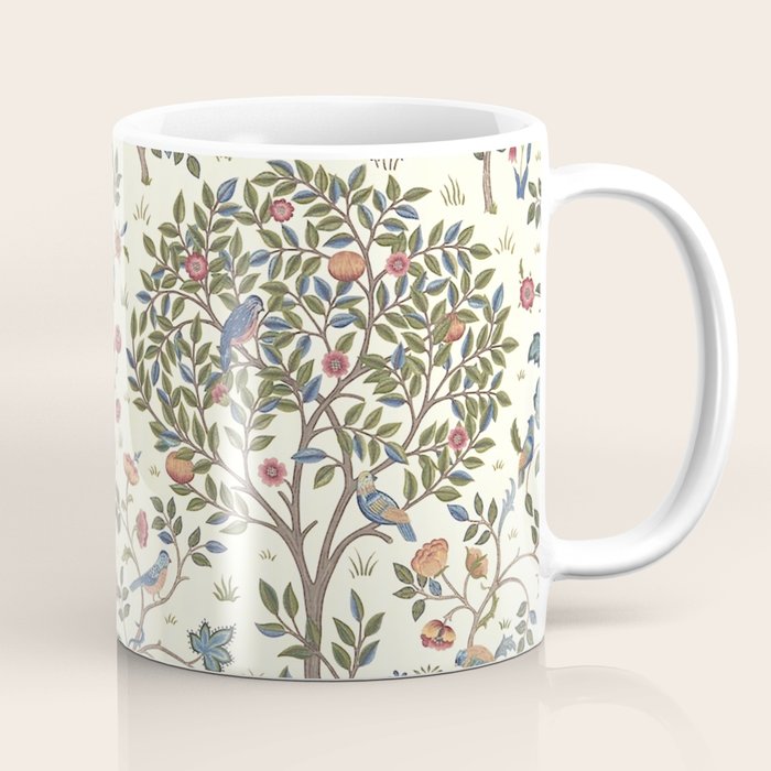 William Morris Vintage Kelmscott Tree Antique Art Coffee Mug Gallery Image 1