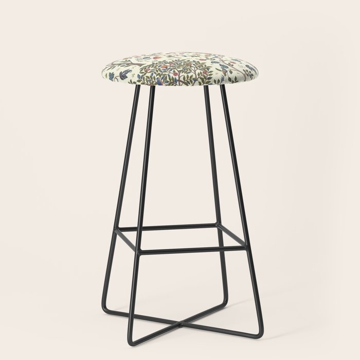 William Morris Vintage Kelmscott Tree Antique Art Stool Gallery Image 1